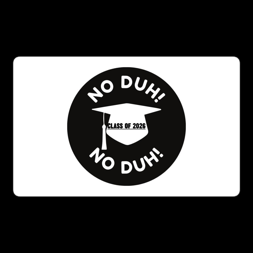 Class of 2026 Bubble-free stickers
