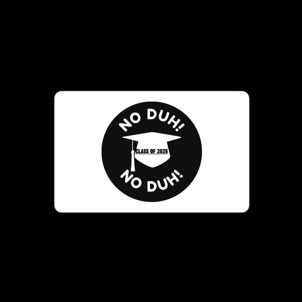 Class of 2026 Bubble-free stickers