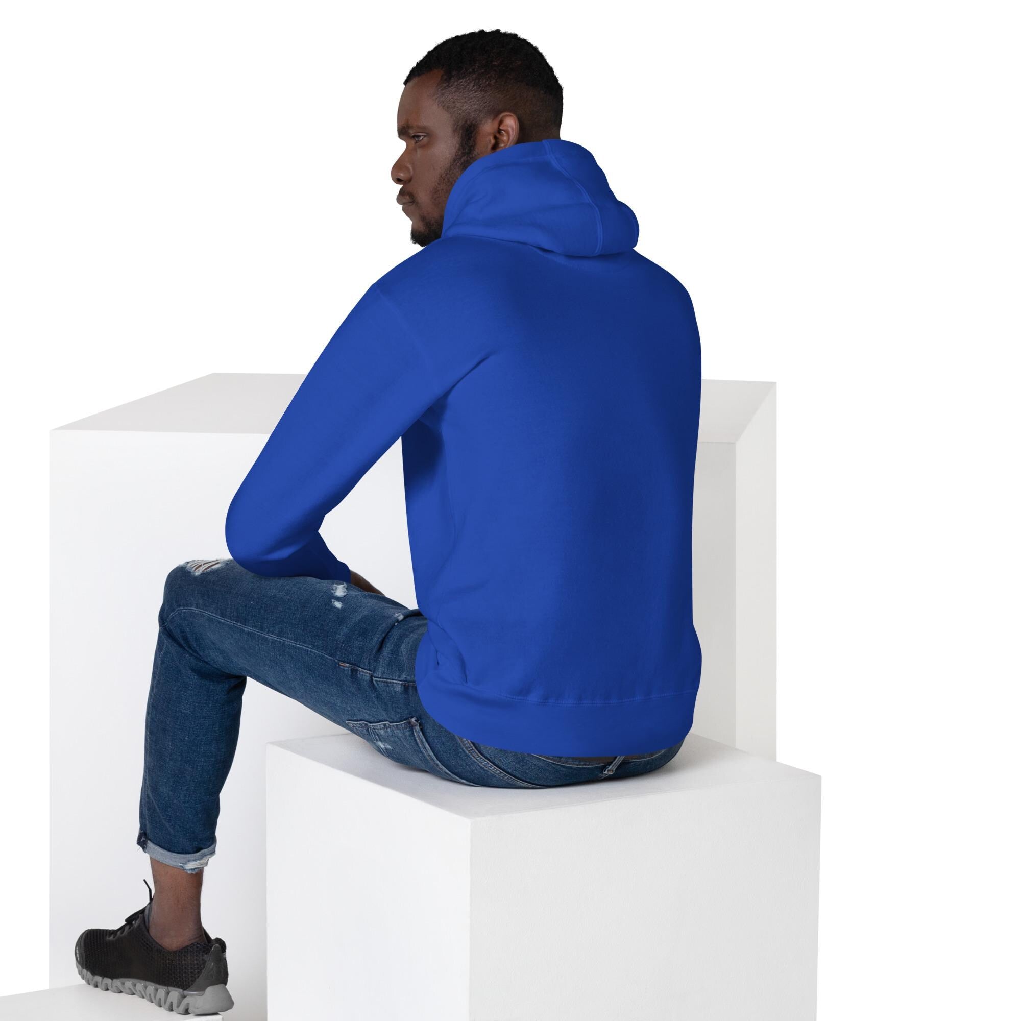 Unisex Cotton-Blend Hoodie: Like A Boss Graphic
